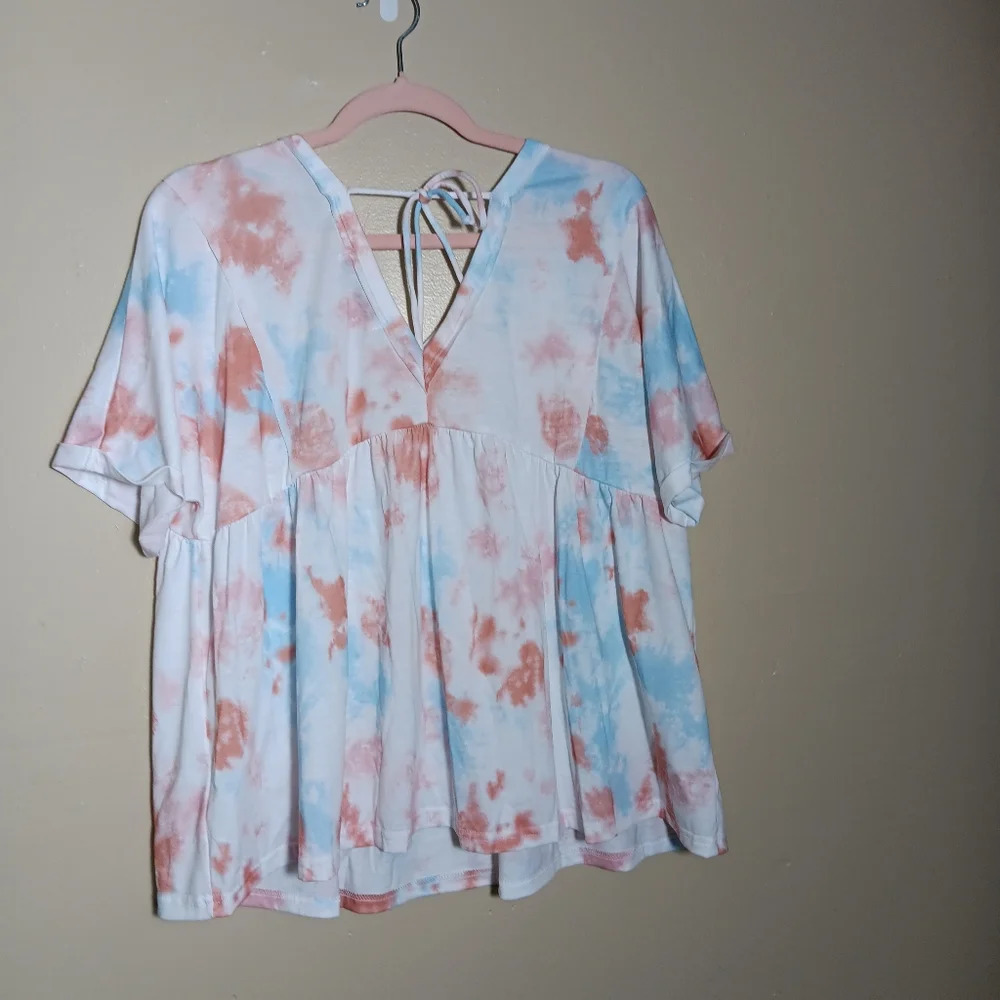 Jules & James Tye Dye summer shirt size meduim - Picture 5 of 7